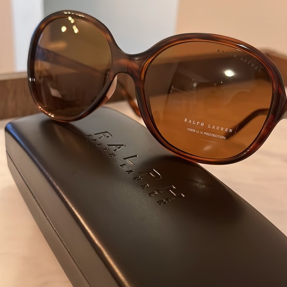 Ralph Lauren Sunglasses Model RL 8054 Brown Made in Italy - Picture 8 of 11